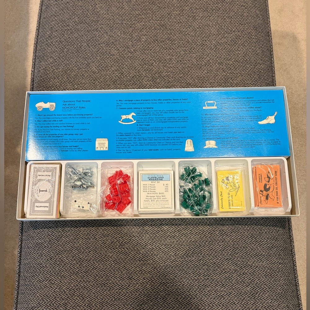 Vintage 1996 Monopoly Authorized Cleveland Edition Board Game - Picture 5 of 10